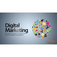 digital marketing and advertising Logo