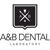 A&B Dental Laboratory Logo