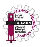 Teaching Assistants Union of Memorial University of Newfoundland Logo