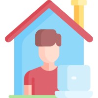 Work from Home / WFH Logo