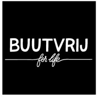 Buutvrij for life Logo