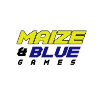 Maize and Blue Games Logo