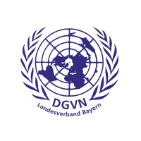 Deutsche Gesellschaft für die Vereinten Nationen Landesverband Bayern e.V. Logo