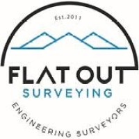 Flat Out Surveying Logo