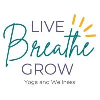 Live. Breathe. Grow. Logo