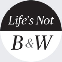 Lifes Not Black & White Logo
