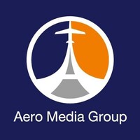 Aero Media Group (Leader of Aviation Media) Logo