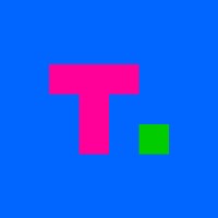 Text & Pixel Logo