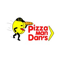 PizzaMan Dans Logo