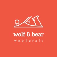 Wolf & Bear Woodcraft Logo