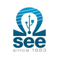 SEE - Société de lélectricité et de lélectronique Logo