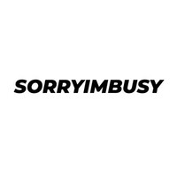 SORRYIMBUSY Logo