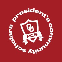 University of Oklahoma Presidents Community Scholars Logo