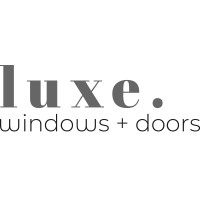 LUXE windows + doors Logo