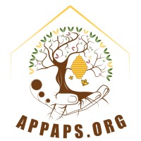 Asociația Pentru Protecția Albinelor și Polenizatorilor Sălbatici Logo