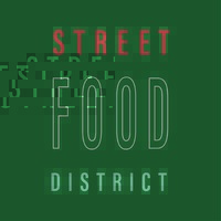 Street Food District Logo