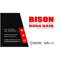 Bison Demolition Group Pty Ltd Logo
