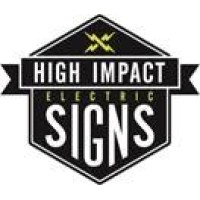 High Impact Sign & Design llc. Logo