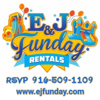 E&J Funday Bounce House Rentals and Water Slide Rentals Logo