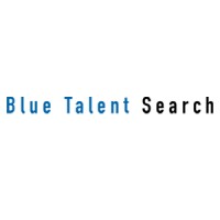 Blue Talent Search Logo
