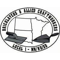 Bricklayers & Allied Craftworkers Local Union 1 Minnesota/North Dakota/South Dakota Logo
