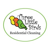 Three Little Birds Residential Cleaning Logo