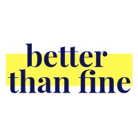 better than fine Logo