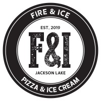 Fire & Ice Pizza and Ice Cream Logo