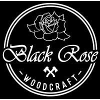 Black Rose WoodCraft Logo