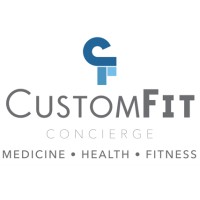 CustomFit Concierge Medicine,Health and Fitness Logo