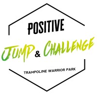🟩Positive Jump & Challenge 🟨 - Trampoline Park / Warrior Park Logo