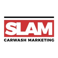 SLAM Carwash Marketing Logo