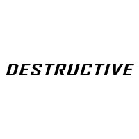 DESTRUCTIVE Logo