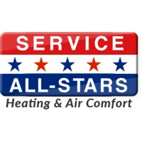 Service All-Stars Plumbing Heating and Air Comfort Logo