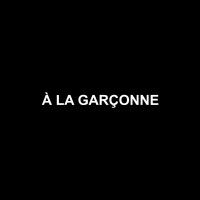 À LA GARÇONNE Logo