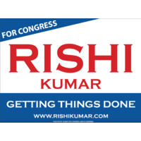 Rishi Kumar for Congress Logo