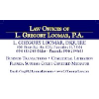L. Gregory Loomar, P.A. Logo