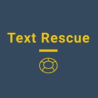 Text Rescue Logo