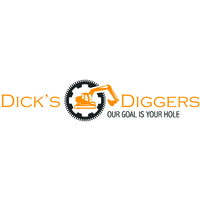 Dicks Diggers Excavator Hire Pty Ltd Logo