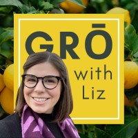 Grō with Liz Logo
