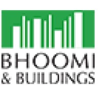 Bhoomi and buildings Logo