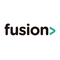 FUSION. Soluciones Tecnológicas. Logo