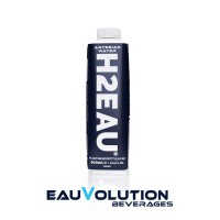 H2EAU Water Logo