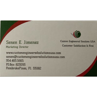 Custom Engineered Solutions USA, inc. Logo