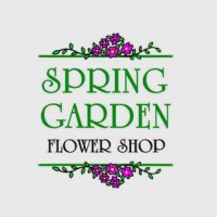 Spring Garden Flower Shop Logo