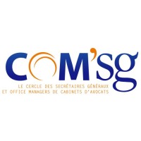 COMSG - Cercle des Office Managers et Secrétaires Généraux de Cabinets dAvocats Logo