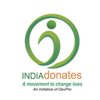 INDIAdonates- an initiative of DevPro Logo