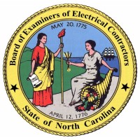 NC State Board of Examiners of Electrical Contractors Logo