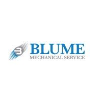 Blume Mechanical Service Logo