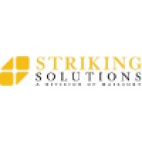 Striking Solutions, a division of Mail Sort Inc. Logo
